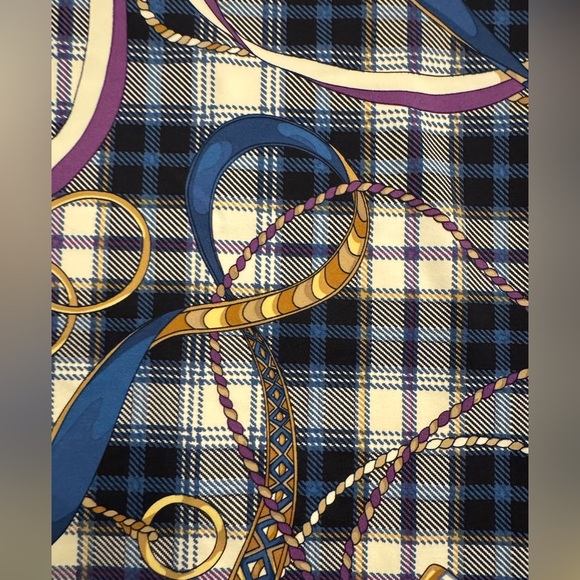 EUC! J. McLaughlin Girls’ RARE Equestrian Motif Dress, sz 5 - Picture 5 of 10